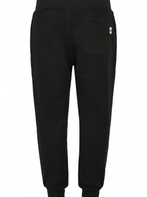 Детско долнище за момчета в черен цвят Urban Classics от органичен памук