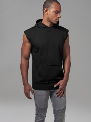 Мъжки суичър без ръкави в черен цвят Urban Classics