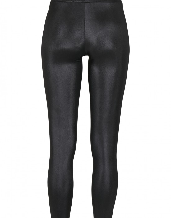 Дамски клин в черен цвят Urban Classics Ladies Imitation Leather Leggings 