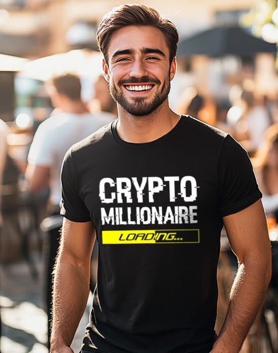 CRYPTO MILLIONARE тениска CRYPTO MILLIONARE тениска