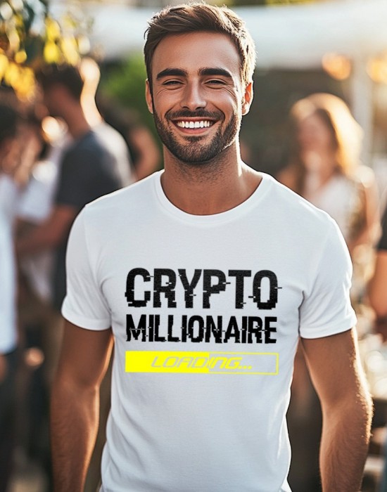 CRYPTO MILLIONARE тениска CRYPTO MILLIONARE тениска