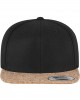 Шапка с козирка в черно Cork Snapback, Urban Classics, Шапки с козирка - Complex.bg