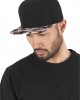 Шапка с козирка в черно Floral Snapback, Urban Classics, Шапки с козирка - Complex.bg