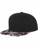 Шапка с козирка в черно Floral Snapback, Urban Classics, Шапки с козирка - Complex.bg