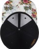 Шапка с козирка в черно Floral Snapback mint one size, Urban Classics, Шапки с козирка - Complex.bg