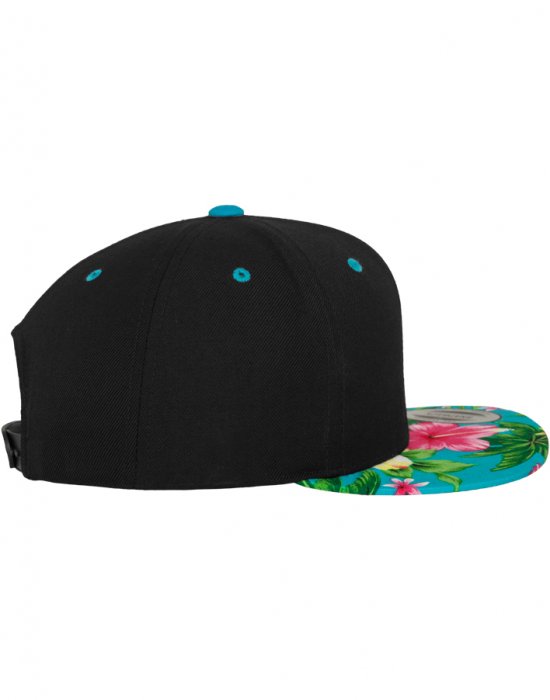 Шапка с козирка в черно Hawaiian Snapback, Urban Classics, Шапки с козирка - Complex.bg