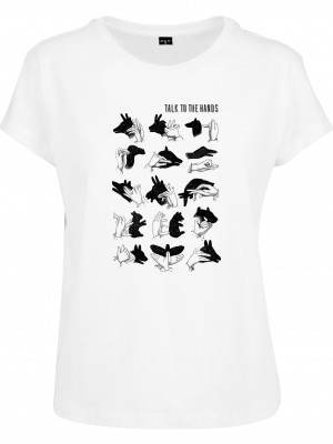 Дамска тениска Mister Tee Talk To The Hand