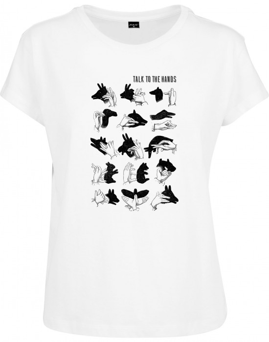 Дамска тениска Mister Tee Talk To The Hand Дамска тениска Mister Tee Talk To The Hand