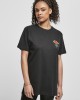Дамска тениска в черен цвят Mister Tee Ladies Rose 
