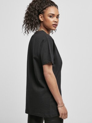 Дамска тениска в черен цвят Mister Tee Ladies Rose 