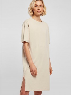 Дамска дълга ежедневна рокля в бежов цвят Ladies Dress 