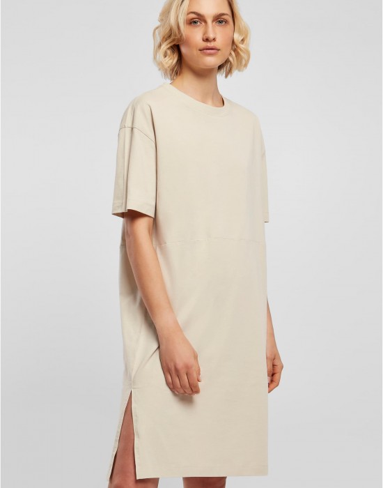 Дамска дълга ежедневна рокля в бежов цвят Ladies Dress 
