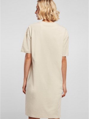 Дамска дълга ежедневна рокля в бежов цвят Ladies Dress 