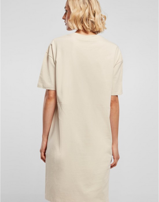 Дамска дълга ежедневна рокля в бежов цвят Ladies Dress 