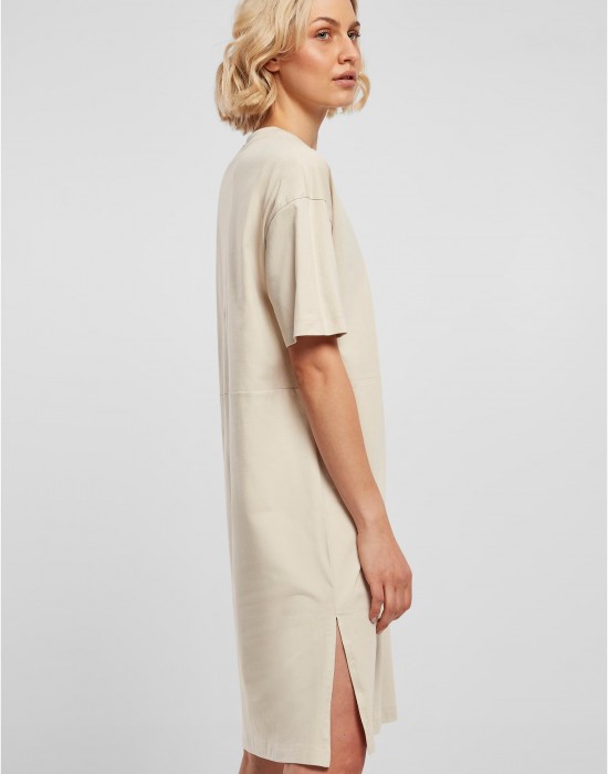 Дамска дълга ежедневна рокля в бежов цвят Ladies Dress 