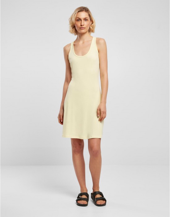 Дамска ежедневна рокля в светложълт цвят Ladies Dress