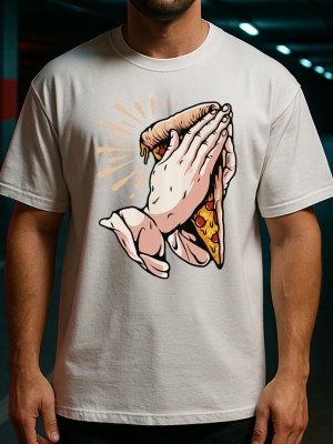 Pray Pizza тениска