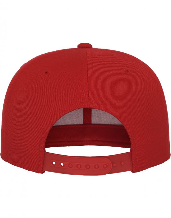 Шапка с козирка в червено Classic Snapback, Urban Classics, Шапки с козирка - Complex.bg