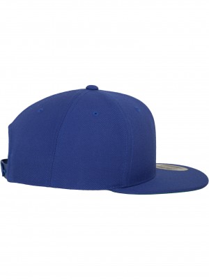 Шапка с козирка в синьо Classic Snapback 