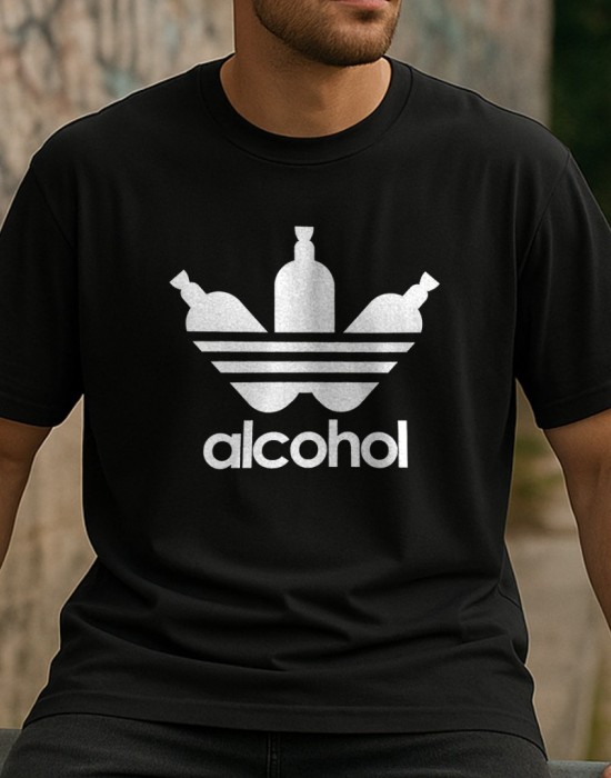 Alcohol Adinabas тениска Alcohol Adinabas тениска