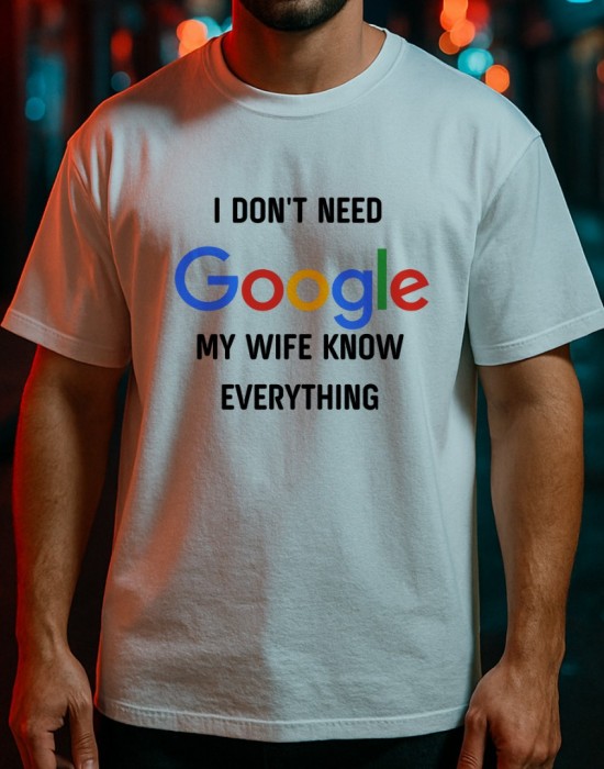 I Don’t Need Google тениска I Don’t Need Google тениска