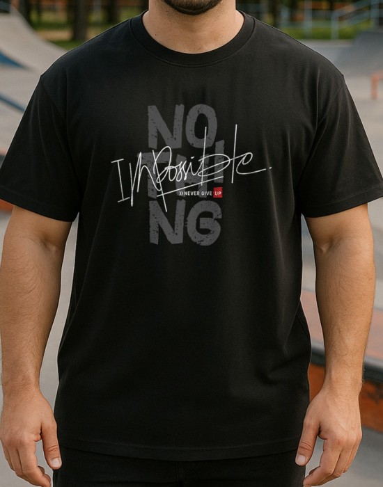 Nothing Impossible тениска Nothing Impossible тениска