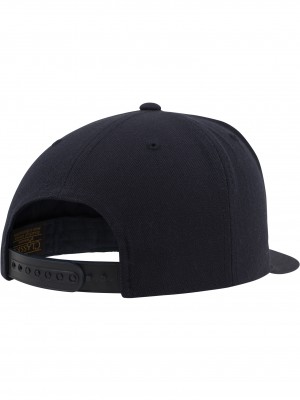 Шапка с козирка в тъмносиньо Classic Snapback 