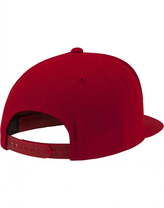 Шапка с козирка в червено Classic Snapback, Urban Classics, Шапки с козирка - Complex.bg