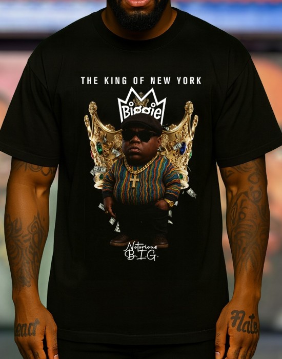 Rap Toon Biggie Smalls The Notorious B.I.G. тениска Rap Toon Biggie Smalls The Notorious B.I.G. тениска