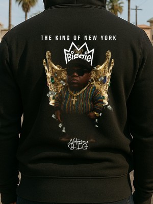 Rap Toon Biggie Smalls The Notorious B.I.G. мъжко худи Rap Toon Biggie Smalls The Notorious B.I.G. мъжко худи