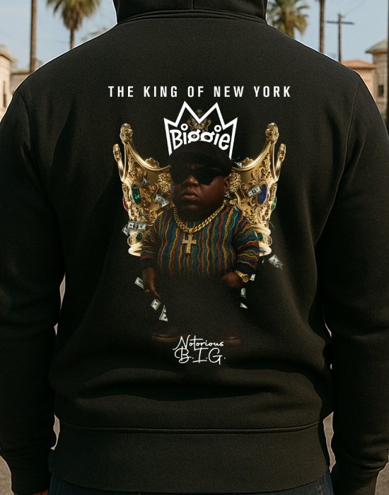 Rap Toon Biggie Smalls The Notorious B.I.G. мъжко худи Rap Toon Biggie Smalls The Notorious B.I.G. мъжко худи