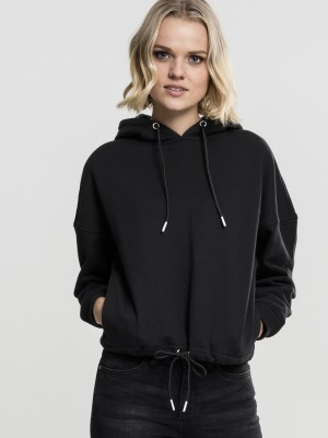 Дамски суичър в черен цвят Urban Classics