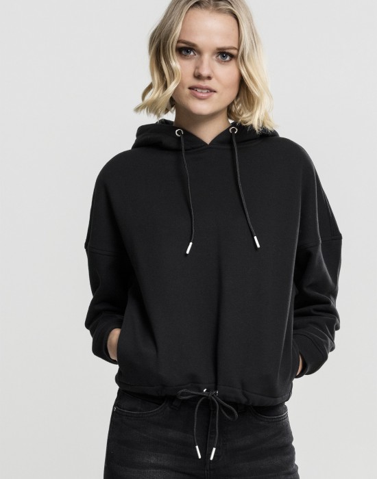 Дамски суичър в черен цвят Urban Classics
