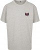 Мъжка тениска в сив цвят Wu Wear Dragon
