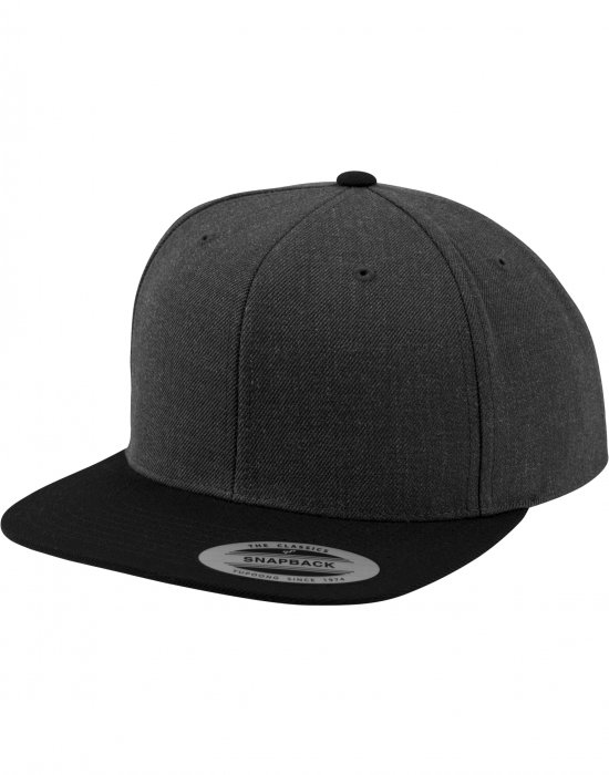 Шапка с козирка в сиво Classic Snapback 2-Tone, Urban Classics, Шапки с козирка - Complex.bg