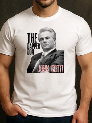 The Dapper Don John Gotti тениска The Dapper Don John Gotti тениска