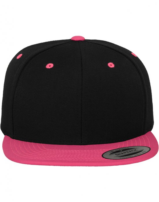 Шапка с козирка в черно Classic Snapback 2-Tone, Urban Classics, Шапки с козирка - Complex.bg