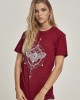 Дамска тениска Mister Tee Moth в цвят бордо Дамска тениска Mister Tee Moth в цвят бордо