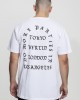 Бяла мъжка тениска Mister Tee LA