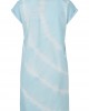 Дамска рокля в светлосин цвят Urban Classics Ladies Tie Dye Dress aquablue 
