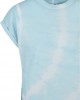 Дамска рокля в светлосин цвят Urban Classics Ladies Tie Dye Dress aquablue 