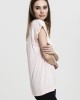 Дамска тениска с U-образно деколте Urban Classics pink Дамска тениска с U-образно деколте Urban Classics pink