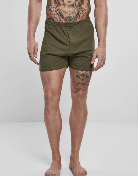 Боксерки в цвят маслина Brandit Boxershorts olive Боксерки в цвят маслина Brandit Boxershorts olive