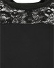 Дамска рокля в черен цвят Urban Classics Lace Tee 