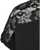 Дамска рокля в черен цвят Urban Classics Lace Tee 