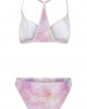 Бански костюм от две части Urban Classics Tie Dye Triangle 