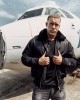 Авиаторско мъжко яке в черен цвят Brandit MA2 Jacket Fur Collar 