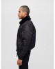 Авиаторско мъжко яке в черен цвят Brandit MA2 Jacket Fur Collar 