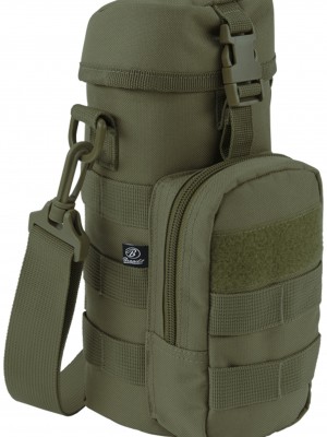 Чантичка с отделение за бутилка в масленозелен цвят Brandit Big Bottle Holder  Чантичка с отделение за бутилка в масленозелен цвят Brandit Big Bottle Holder