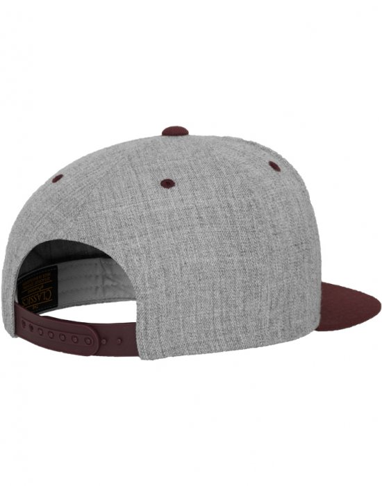 Шапка с козирка в сиво Classic Snapback 2-Tone, Urban Classics, Шапки с козирка - Complex.bg